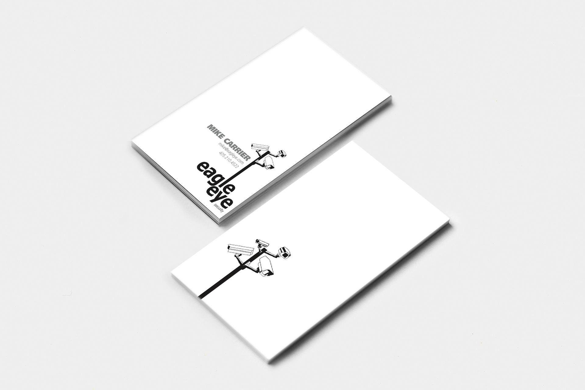 eagle eye security firm business card