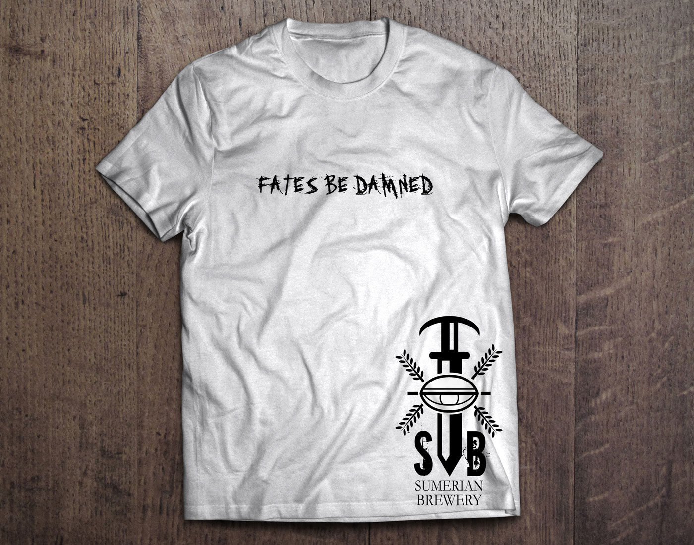 sumerian brewery tshirt design